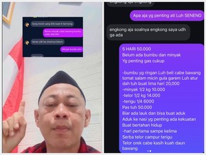 Bantu Follower, Nyak Kopsah Bagikan Ide Menu 5 Hari Budget Rp 50 Ribu