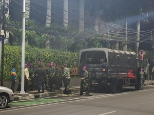 Video: Kantor DPP Nasdem Dijaga Prajurit Marinir
