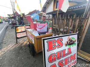 Es Gula Asem dan Asa Anang Sunandar Sekolahkan Anak di Majalengka