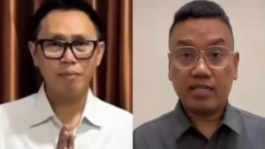 Foto kombinasi Eko Patrio - Uya Kuya. (Tangkapan Layar Instagram)