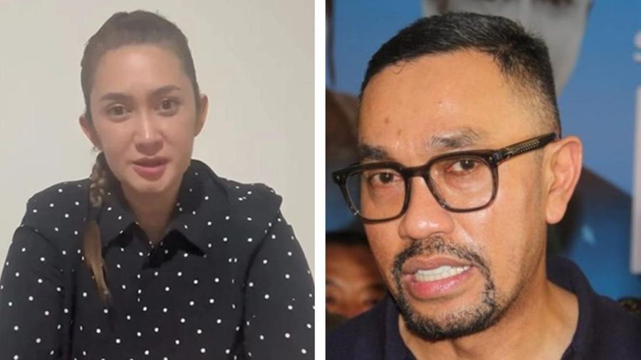 Foto Kombinasi Nafa Urbach - Ahmad Sahroni. (Tangkapan Layar)