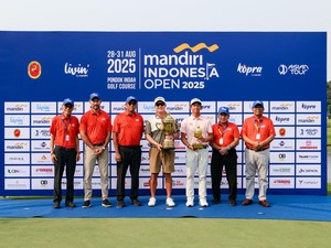 Wakil Thailand Kampiun di Kejuaraan Golf Indonesia Open 2025