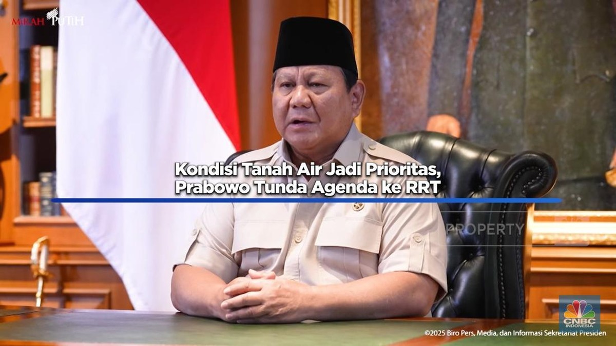 Video: Kondisi Tanah Air Jadi Prioritas, Prabowo Tunda Agenda ke RRT