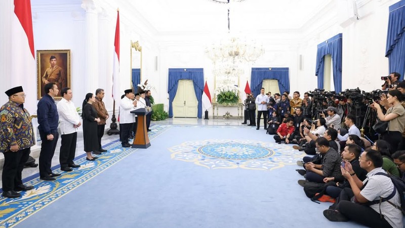 Keterangan Pers Presiden Prabowo, Istana Merdeka, 31 Agustus 2025. (Tangkapan Layar Youtube/Sekretariat Presiden RI)