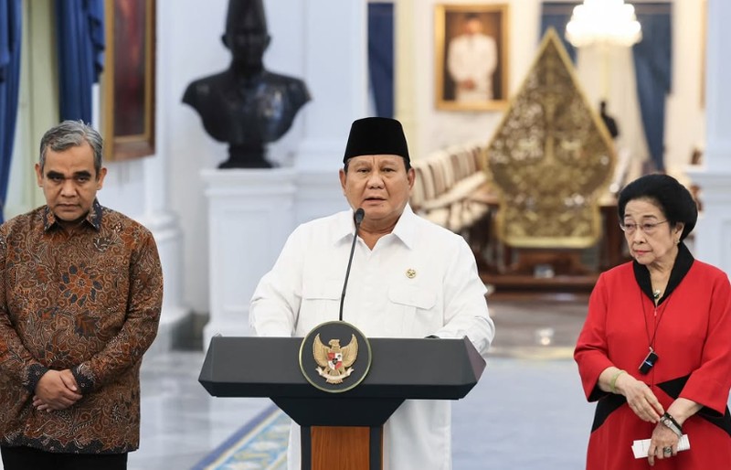 Keterangan Pers Presiden Prabowo, Istana Merdeka, 31 Agustus 2025. (Tangkapan Layar Youtube/Sekretariat Presiden RI)