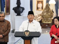 Ini 10 Poin Pernyataan Presiden Prabowo Bersama Ketum Partai soal Demo