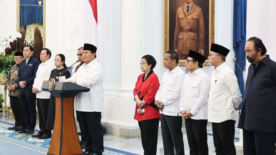 Keterangan Pers Presiden Prabowo, Istana Merdeka, 31 Agustus 2025. (Tangkapan Layar Youtube/Sekretariat Presiden RI)