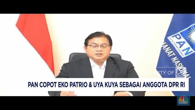Video: PAN Copot Eko Patrio dan Uya Kuya Sebagai Anggota DPR RI