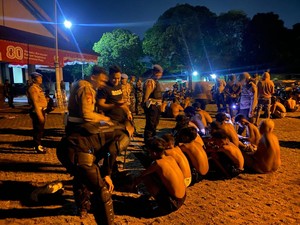 Polisi Amankan 73 Pemuda Diduga Hendak Lakukan Perusakan di Sragen