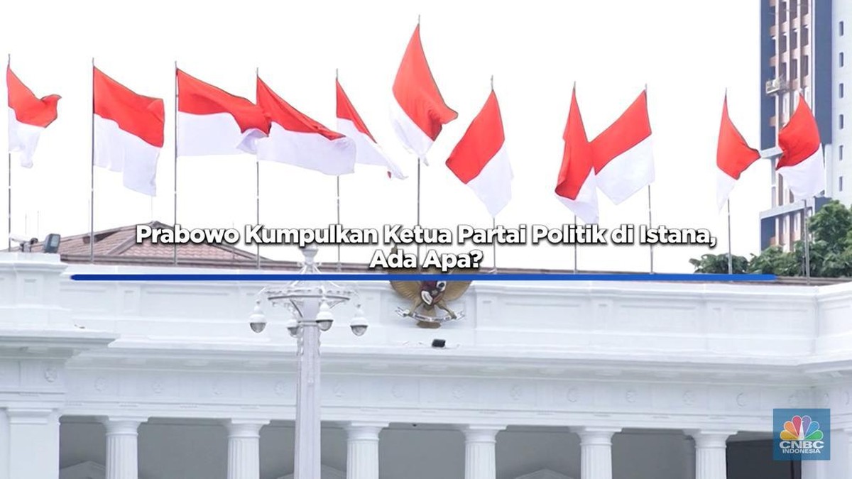 Video: Prabowo Kumpulkan Ketua Partai Politik di Istana, Ada Apa?