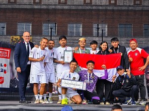 Garuda Jalanan Tuntaskan Homeless World Cup di Peringkat 13 Dunia