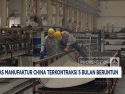 Video: Aktivitas Manufaktur China Terkontraksi 5 Bulan Beruntun