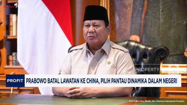 Video: Prabowo Batal Hadiri Parade Militer-Pertemuan Dengan Xi Jinping