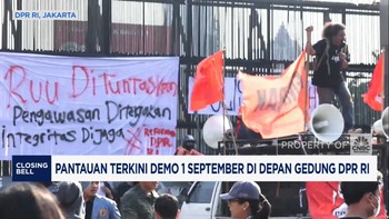 Video: Pantauan Terkini Demo 1 September di Depan Gedung DPR RI