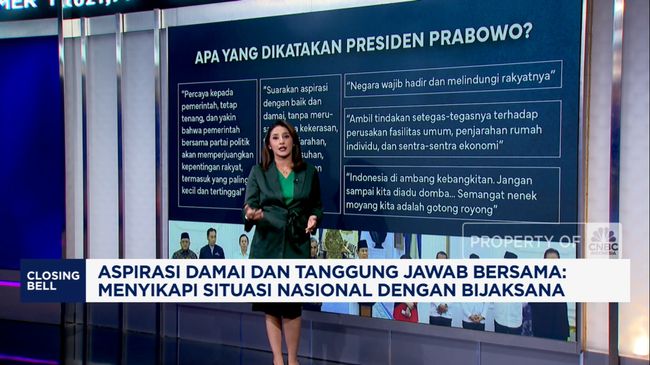 Video: Aspirasi Damai dan Tanggung Jawab dalam Menyikapi Situasi