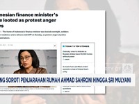 Video: Media Asing Soroti Penjarahan Rumah Ahmad Sahroni-Sri Mulyani