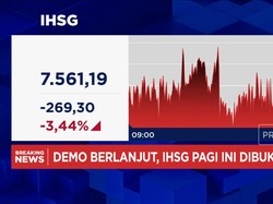 Video: Demo Masih Panas! IHSG Anjlok Parah & Melemah Lebih Dari 3%