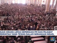 Video: Houthi Gelar Pemakaman PM dan Pejabat Tewas Serangan Israel