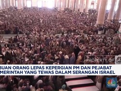 Video: Houthi Gelar Pemakaman PM dan Pejabat Tewas Serangan Israel