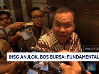 Video: IHSG Anjlok, Bos Bursa: Fundamental Bagus