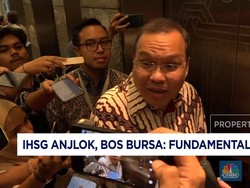 Video: IHSG Anjlok, Bos Bursa: Fundamental Bagus