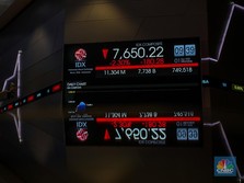 Foto: Layar menampilkan pergerakan Indeks Harga Saham Gabungan (IHSG) di Gedung Bursa Efek Indonesia (BEI), Jakarta, Kamis (15/1/2026). (CNBC Indonesia/Tri Susilo)
