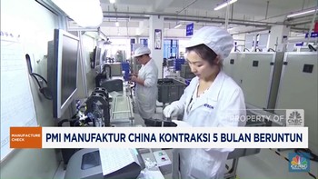 Video: PMI Manufaktur China Kontraksi 5 Bulan Beruntun