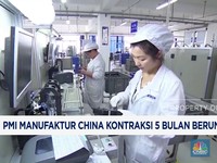Video: PMI Manufaktur China Kontraksi 5 Bulan Beruntun