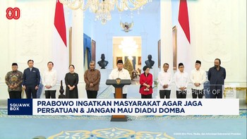 Video: Prabowo Ingatkan Warga Jangan Mau Diadu Domba & Jaga Persatuan