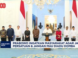 Video: Prabowo Ingatkan Warga Jangan Mau Diadu Domba & Jaga Persatuan