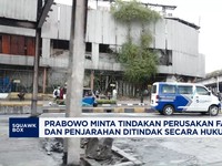 Video: Prabowo Soroti Aksi Anarkis Merusak Fasilitas Umum & Penjarahan