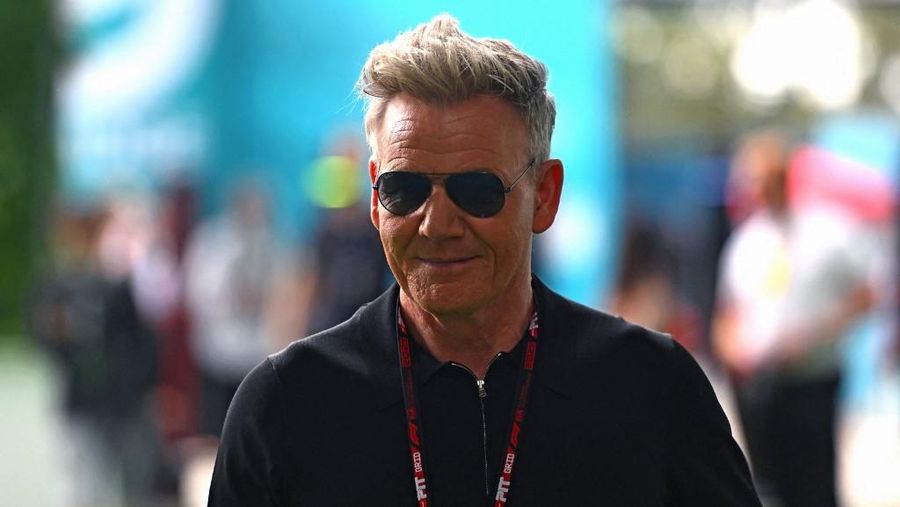 Profil Chef Gordon Ramsay. (Getty Images via AFP/RUDY CAREZZEVOLI)