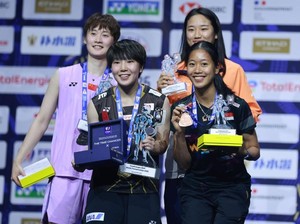 Daftar Peraih Medali di Kejuaraan Dunia BWF 2025, Cek di Sini!