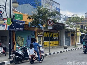 Suasana Tak Biasa Jalan Ahmad Yani Sukabumi di Tengah Isu Demo Mahasiswa