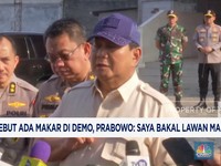 Video: Singgung Ada Aksi Makar, Prabowo Tegaskan Siap Lawan Mafia