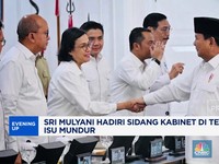 Video: Sri Mulyani Hadiri Sidang Kabinet di Tengah Isu Mundur