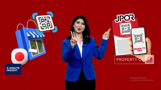 Video: Tidak Perlu Uang Tunai, Begini Caranya Pakai QRIS di Jepang!