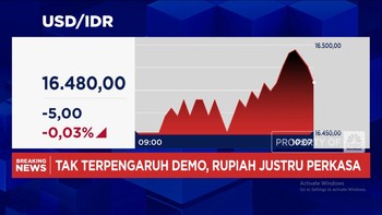 Video: Rupiah Perkasa di Tengah Kabar Demo & Pelemahan IHSG