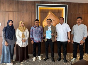 Andre Rosiade Dampingi Bupati Solok Temui Dirut Telkomsel Usul Bangun 6 BTS
