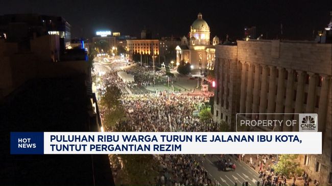 Video: Demo Anti Pemerintah di Serbia-Harga Emas dan Perak Cetak Rekor