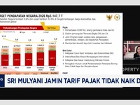 Video: Sri Mulyani Jamin Tarif Pajak Tidak Naik di 2026