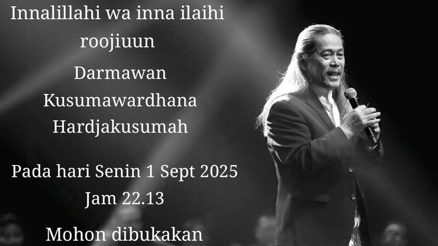 Darmawan Kusumawardhana Hardjakusumah wafat. (Tangkapan layar Instagram @bertram_beryl)