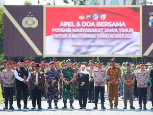 Khofifah: Situasi di Jawa Timur Berangsur Kondusif