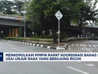 Video: Menkopolkam Pimpin Rapat Bahas Situasi Usai Demo Yang Ricuh