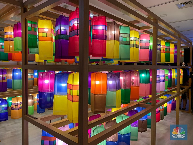 Pameran Lentera Sutra Jinju, Simbol Persahabatan Indonesia-Korea, Selasa (2/9/2025). Pameran Lentera Sutra Jinju, Simbol Persahabatan Indonesia-Korea, Selasa (2/9/2025). (CNBC Indonesia/Fergi Nadira)