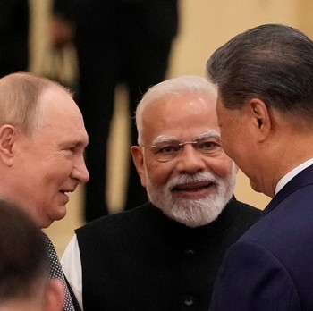 Momen Xi Jinping-Putin-Modi Bersatu Siap Bangun Tatanan Dunia Baru