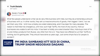 Video: PM India Sambangi KTT SCO China, Trump Sindir Negosiasi Dagang