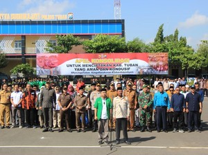 Warga dan Polisi di Tuban Apel Konsolidasi Tolak Aksi Provokasi