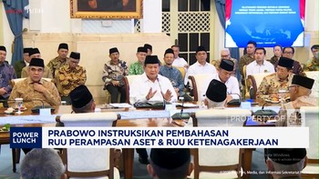 Video: Prabowo Minta DPR Bahas RUU Perampasan Aset & Ketenagakerjaan