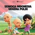 Saat Upin Ipin Beri Dukungan untuk Rakyat RI usai Gelombang Demo